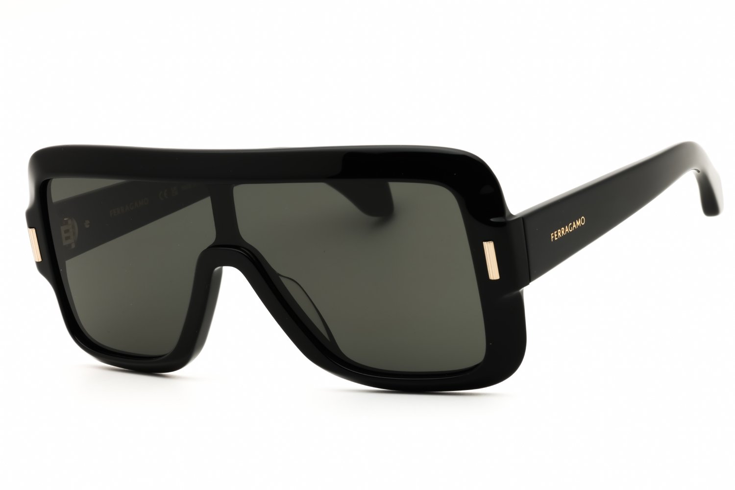 Salvatore Ferragamo SF2061SE BLACK/Smoke 001 55X20X145