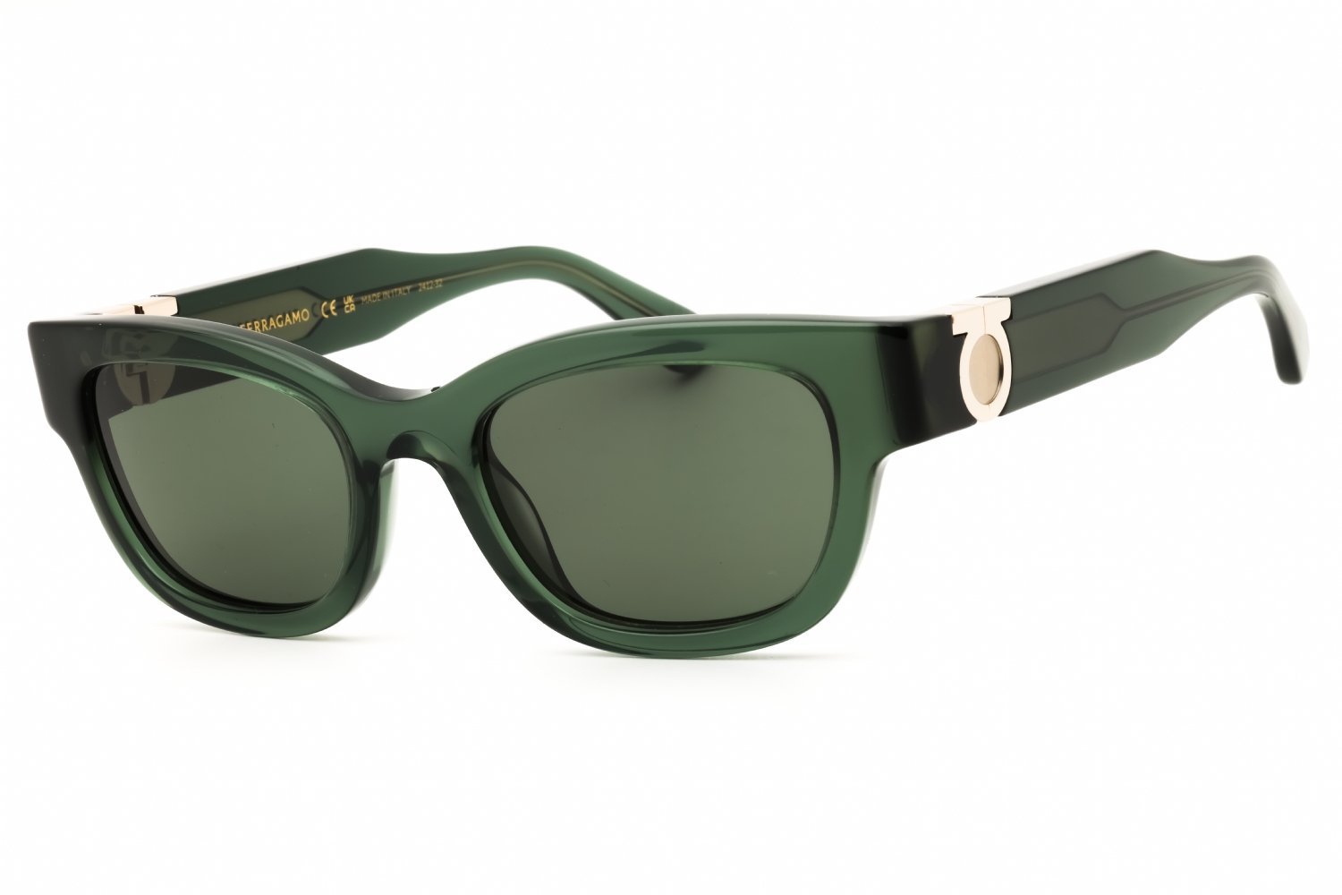 Salvatore Ferragamo SF2067S TRANSPARENT GREEN/Green 317 52X20X140