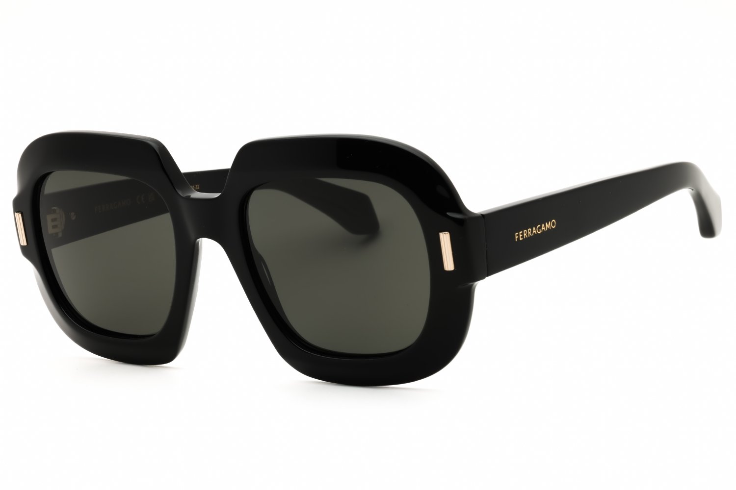 Salvatore Ferragamo SF2068SE BLACK/Dark Grey 001 54X20X145