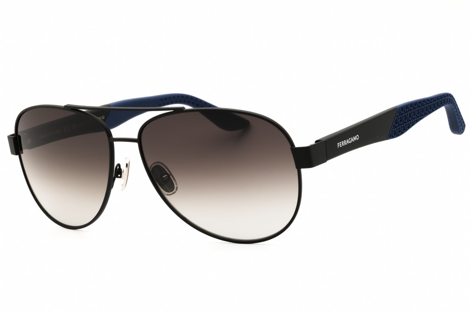 Salvatore Ferragamo SF275SN MATTE BLACK/Grey Gradient 002 62X14X150