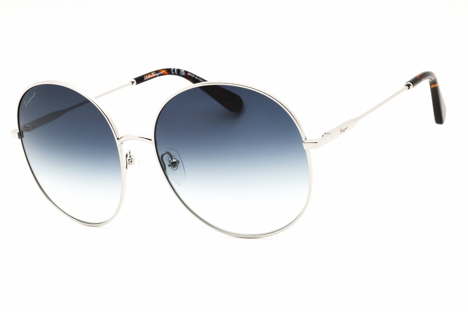 Salvatore Ferragamo SF299S SHINY SILVER/GREY GRADIENT 041 60X17X140