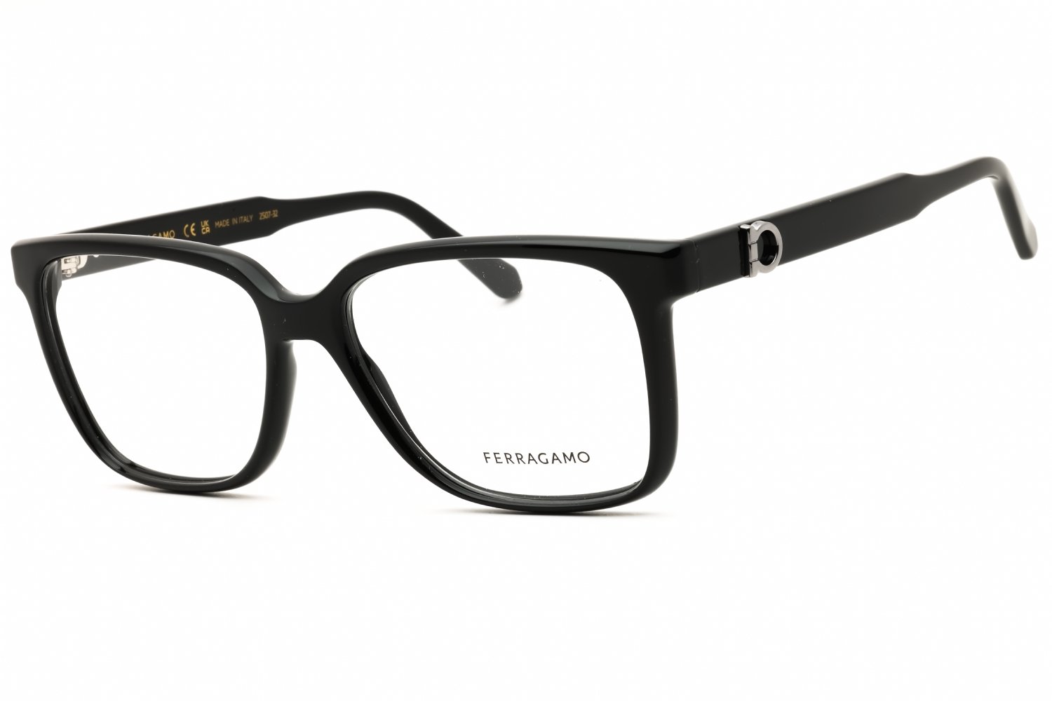 Salvatore Ferragamo SF3043E BLACK/clear demo lens 001 57X16X145