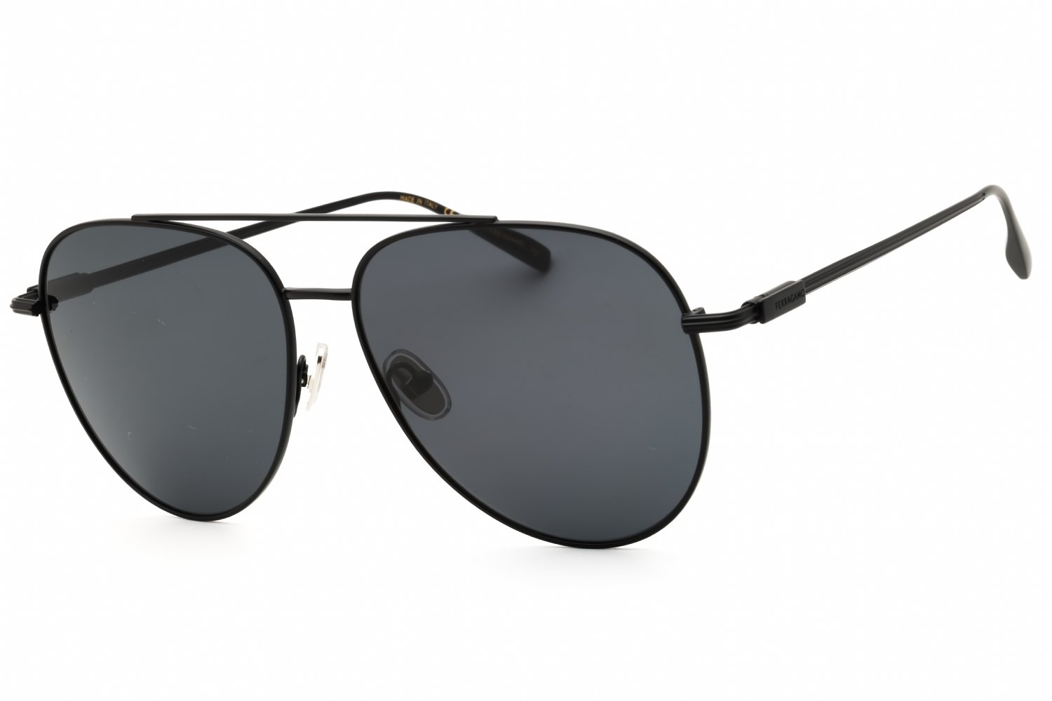 Salvatore Ferragamo SF308S MATTE BLACK/Dark Grey 002 61X15X145