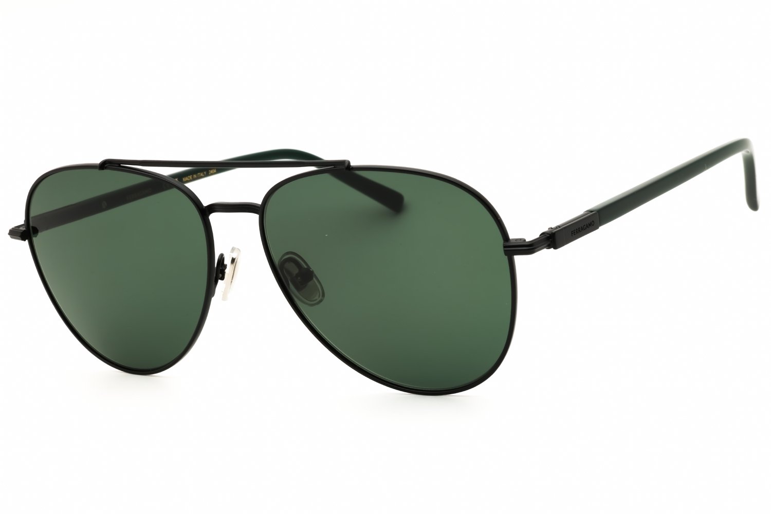 Salvatore Ferragamo SF316S MATTE BLACK/Green 002 61X16X145