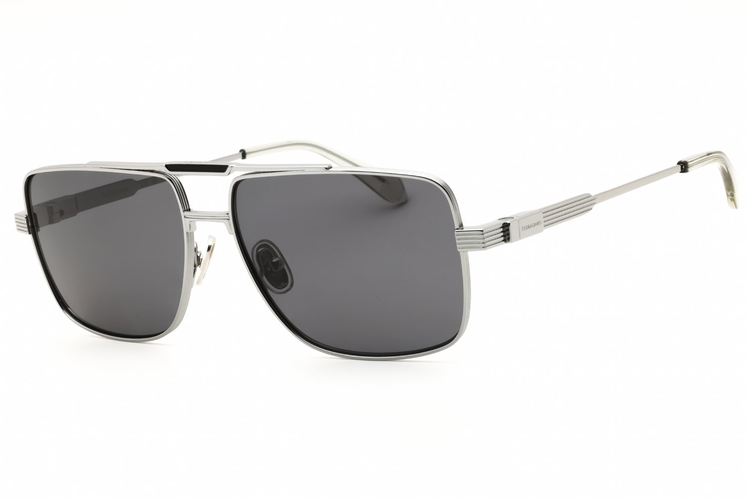 Salvatore Ferragamo SF318SP LIGHT RUTHENIUM / Polar Dark Grey 021 60X15X145