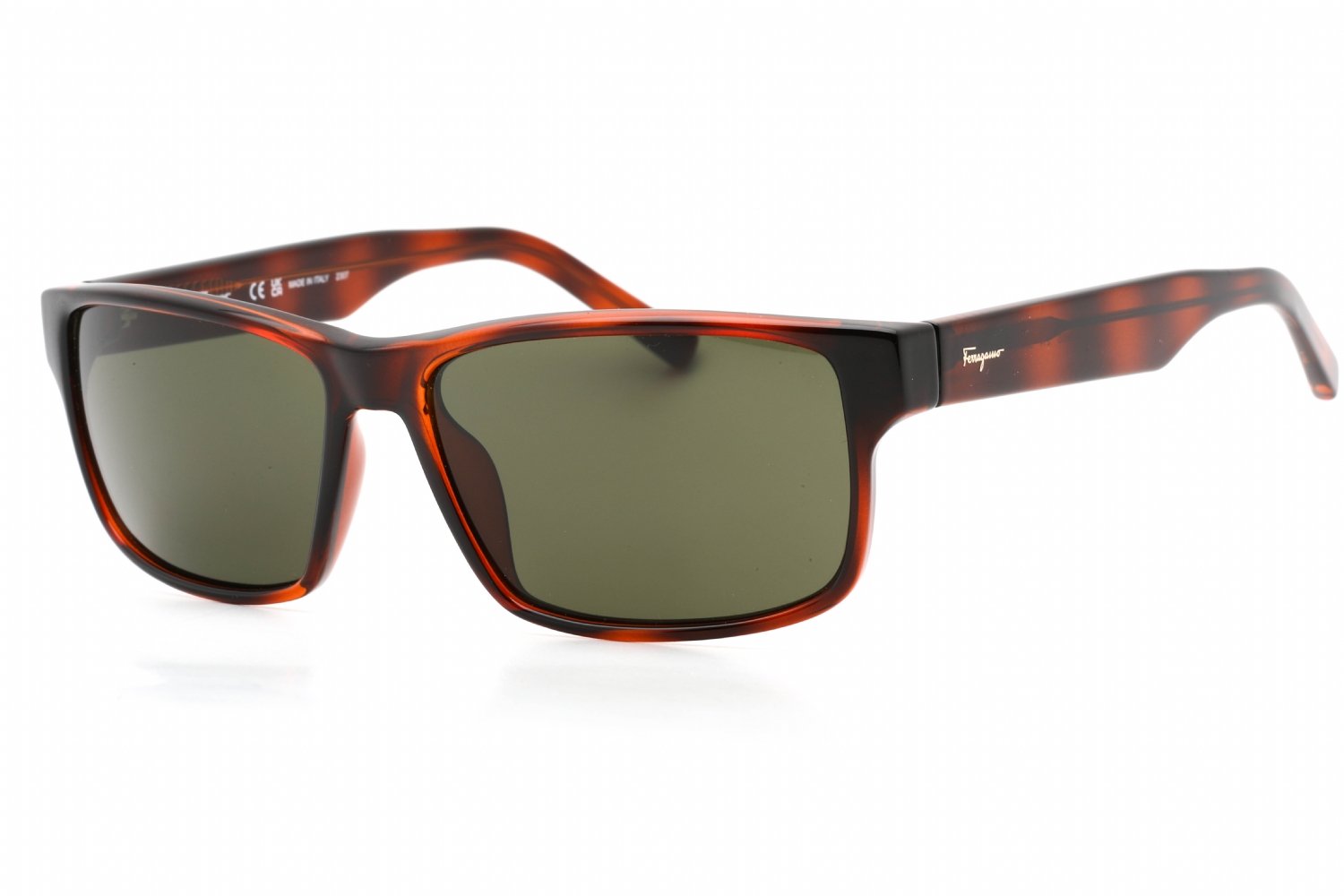 Salvatore Ferragamo SF960S TORTOISE / green 214 58X15X140