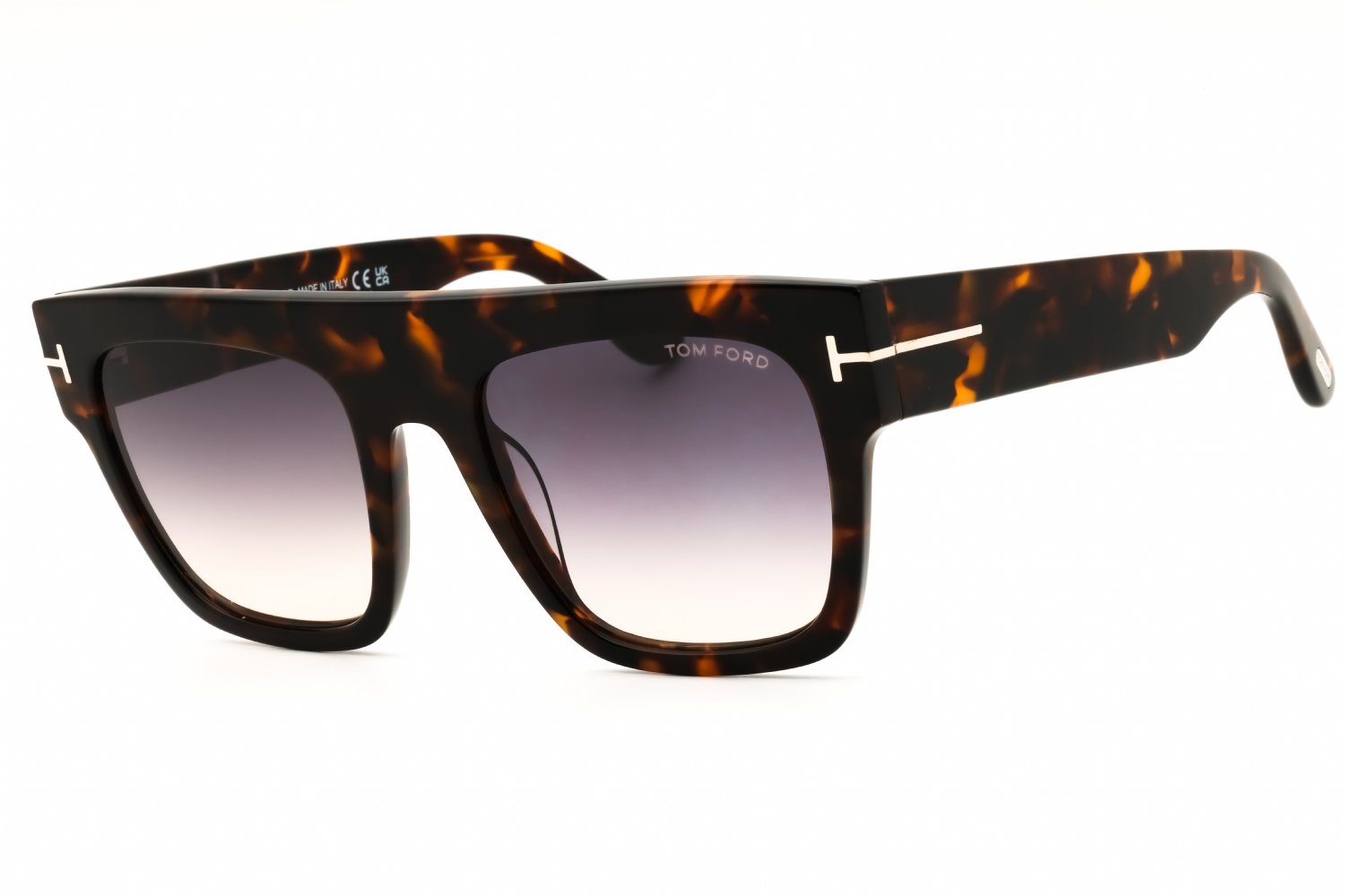 Tom Ford FT0847 dark havana / gradient smoke 52B 52X21X140