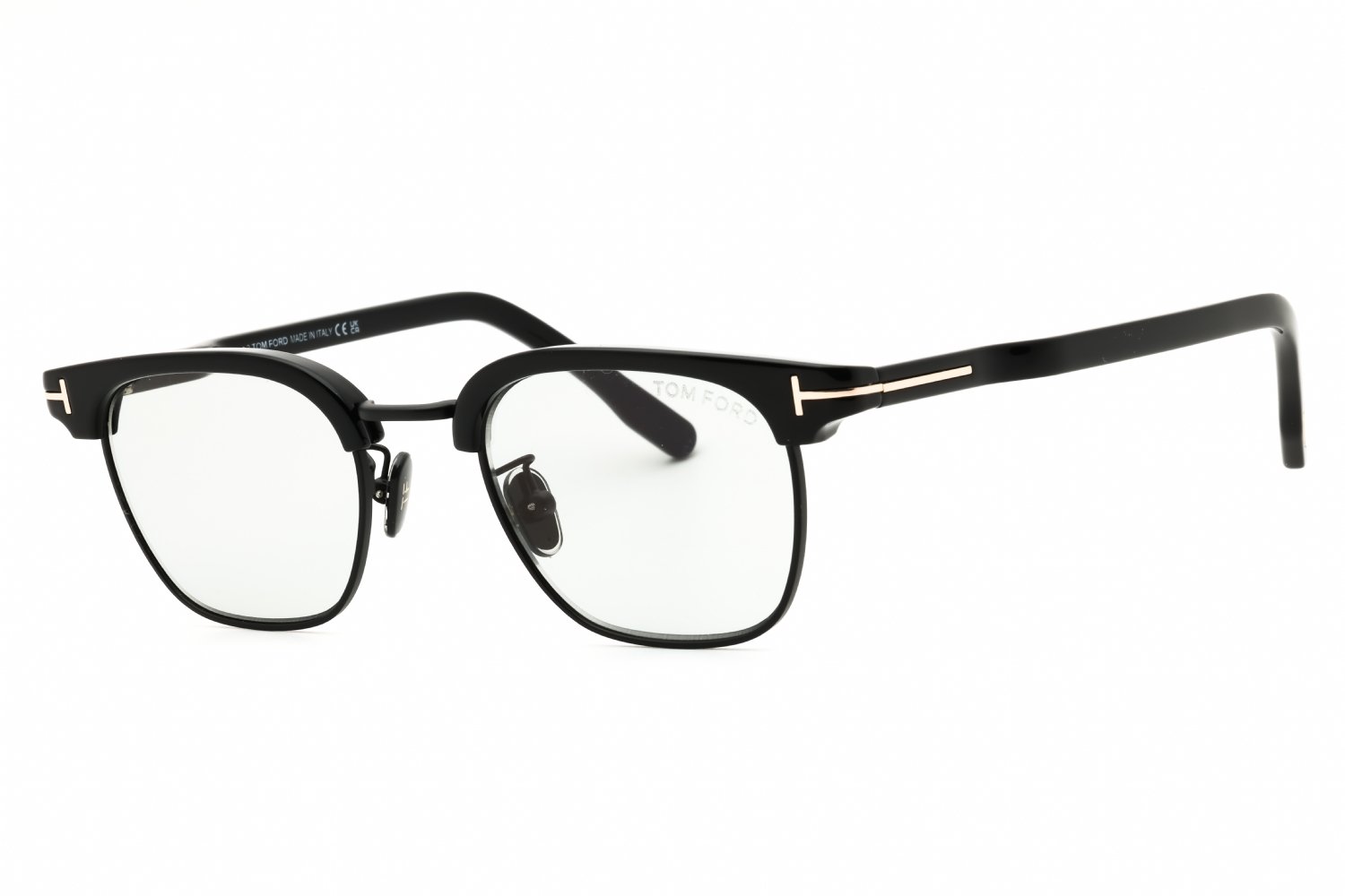 Tom Ford FT1119-D shiny black / smoke 01A 47X21X145