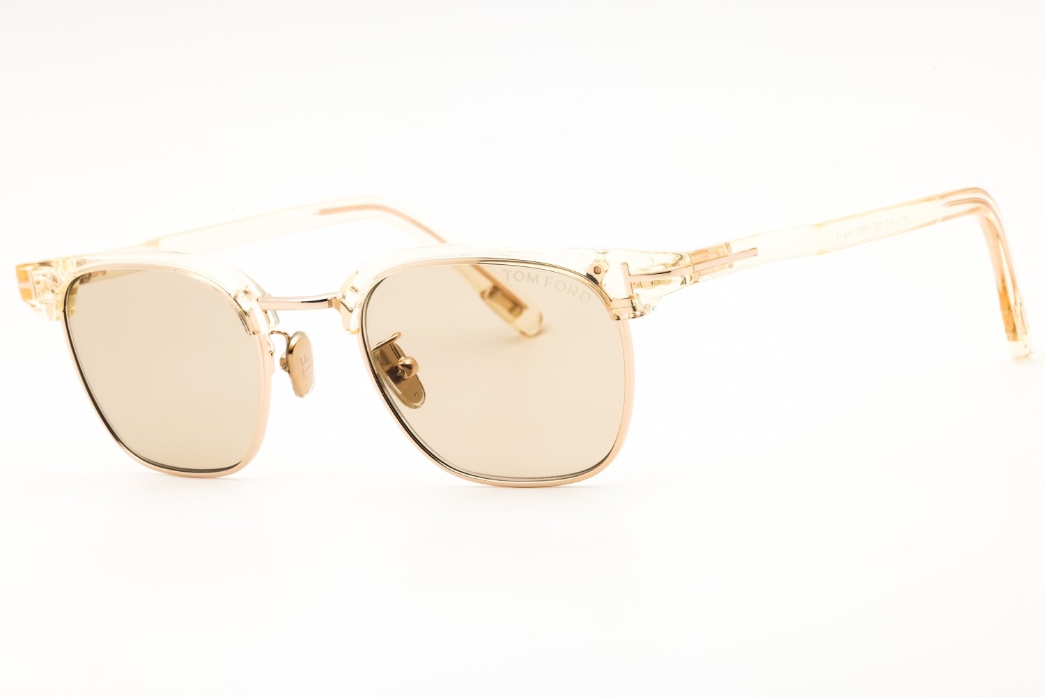 Tom Ford FT1119-D shiny yellow / brown 39E 47X21X145