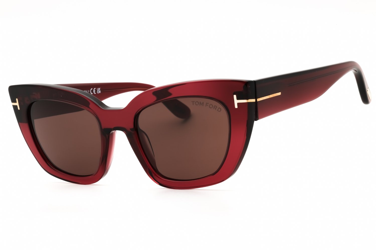 Tom Ford FT1190 shiny bordeaux / brown 69E 53X21X145