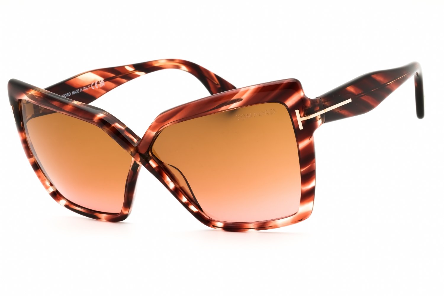 Tom Ford FT1195 red havana / gradient brown 54F 63X06X140