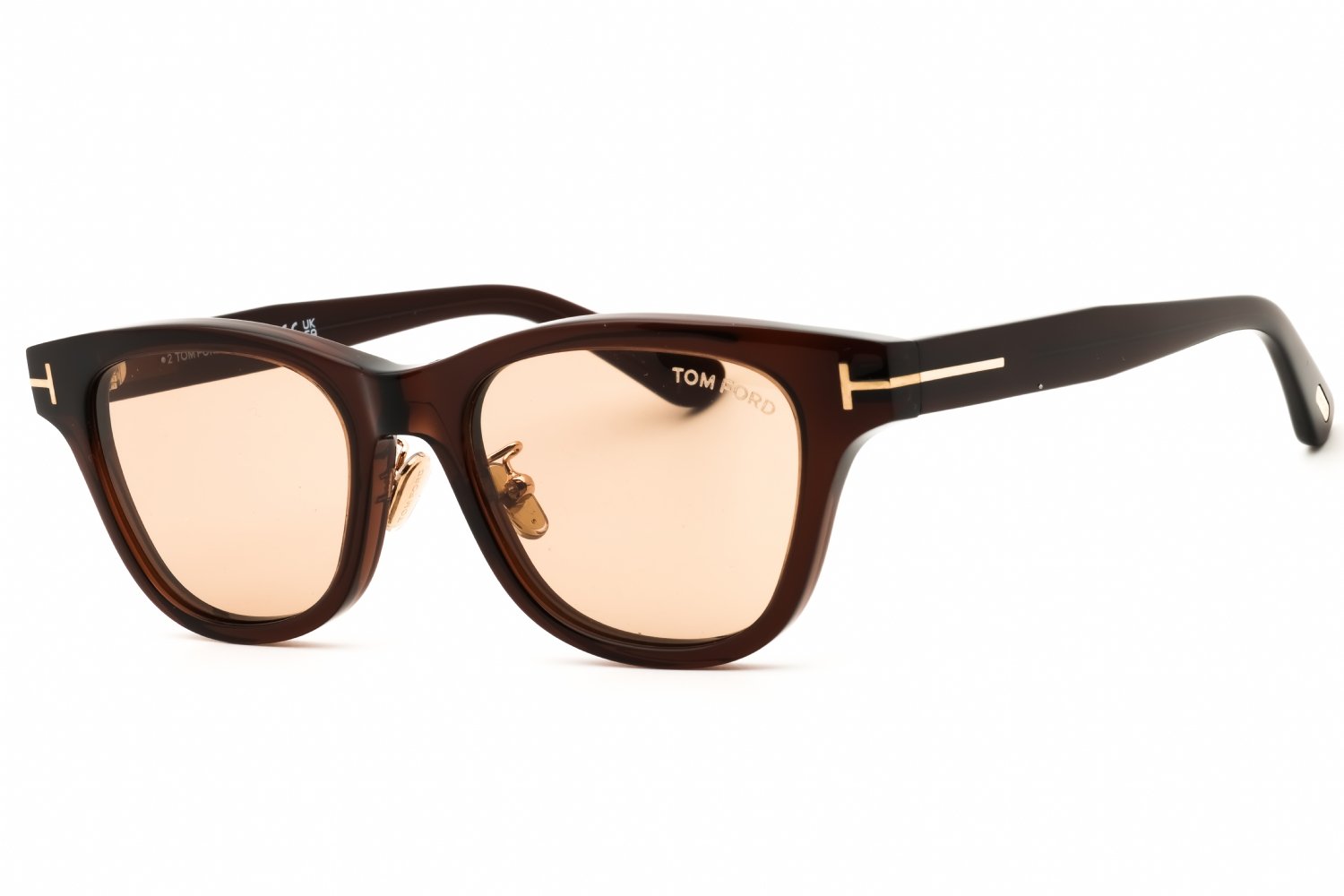 Tom Ford FT1353-D shiny dark brown / brown 48E 52X19X145
