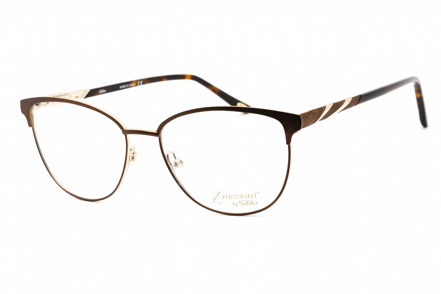 Emozioni EM 4399 Brown Gold / Clear Lens FG4 00 54-16-140 MM
