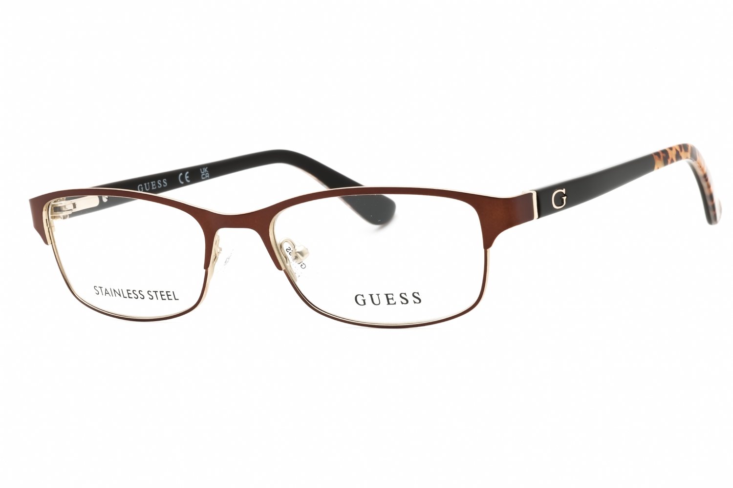 Guess GU2614 Metalic brown/gold / Clear Lens 49 52-17-135 MM