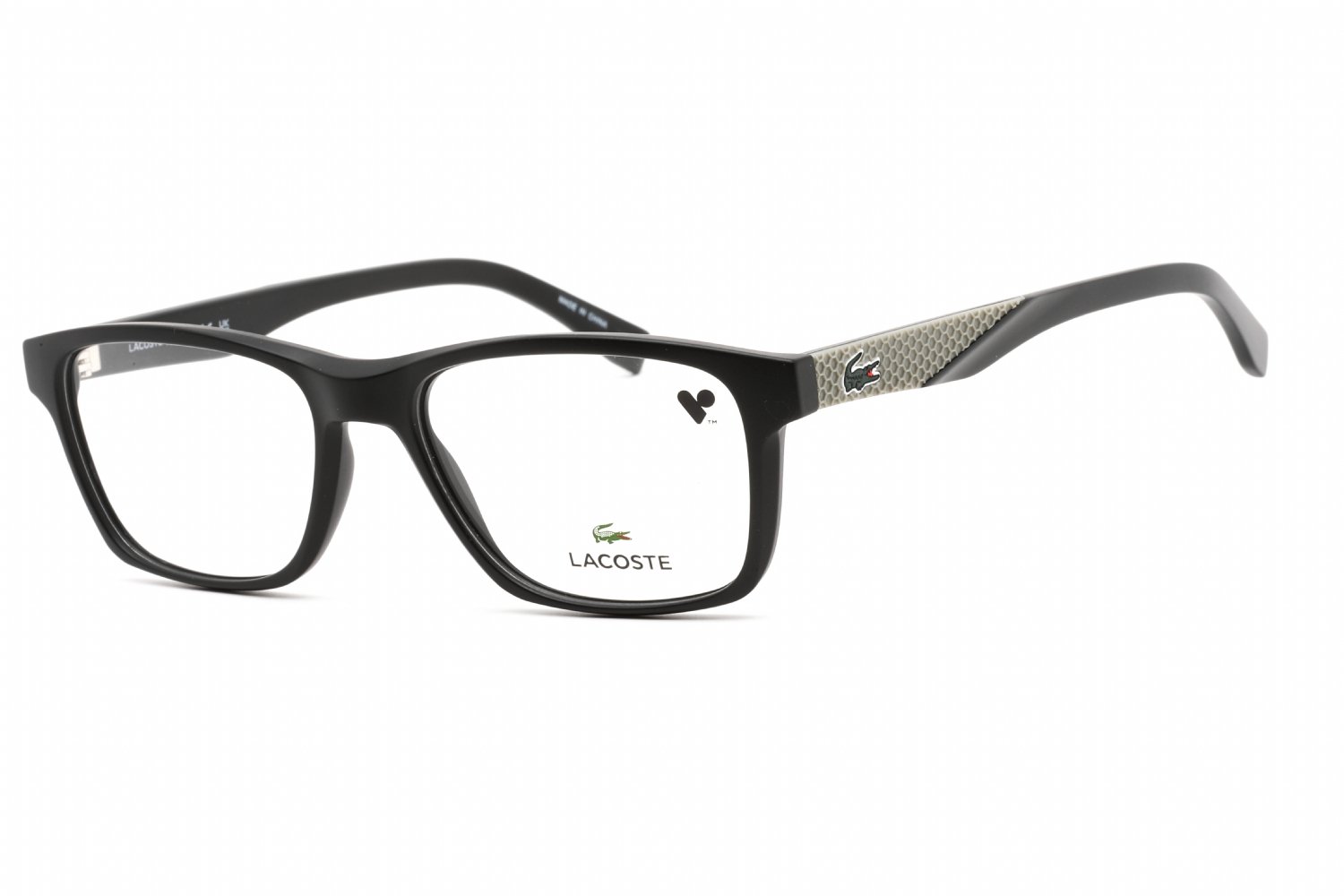 Lacoste L2862 Matte Black / Clear Lens 001 54-17-150 MM