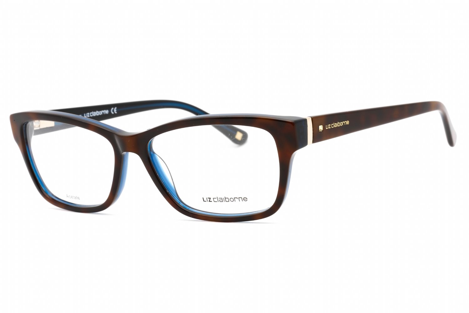 Liz Claiborne L 616 Havana Blue / Clear Lens 0DW2 00 55-15-135 MM