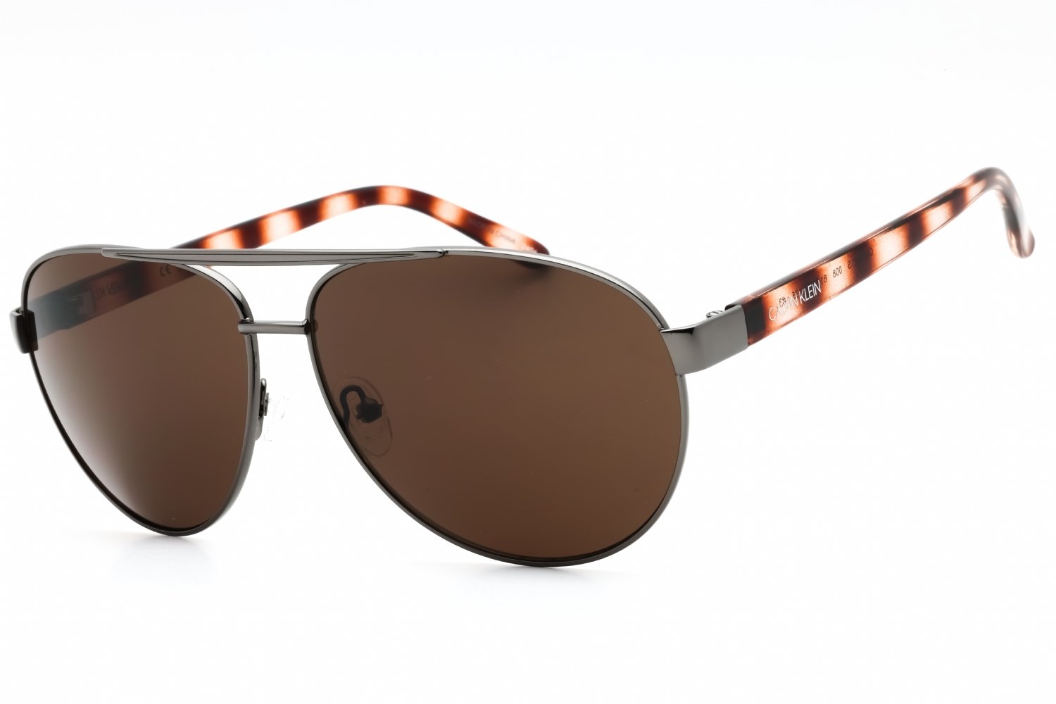 Calvin Klein Retail CK19321S Gunmetal / Brown 008 61-13-135 MM