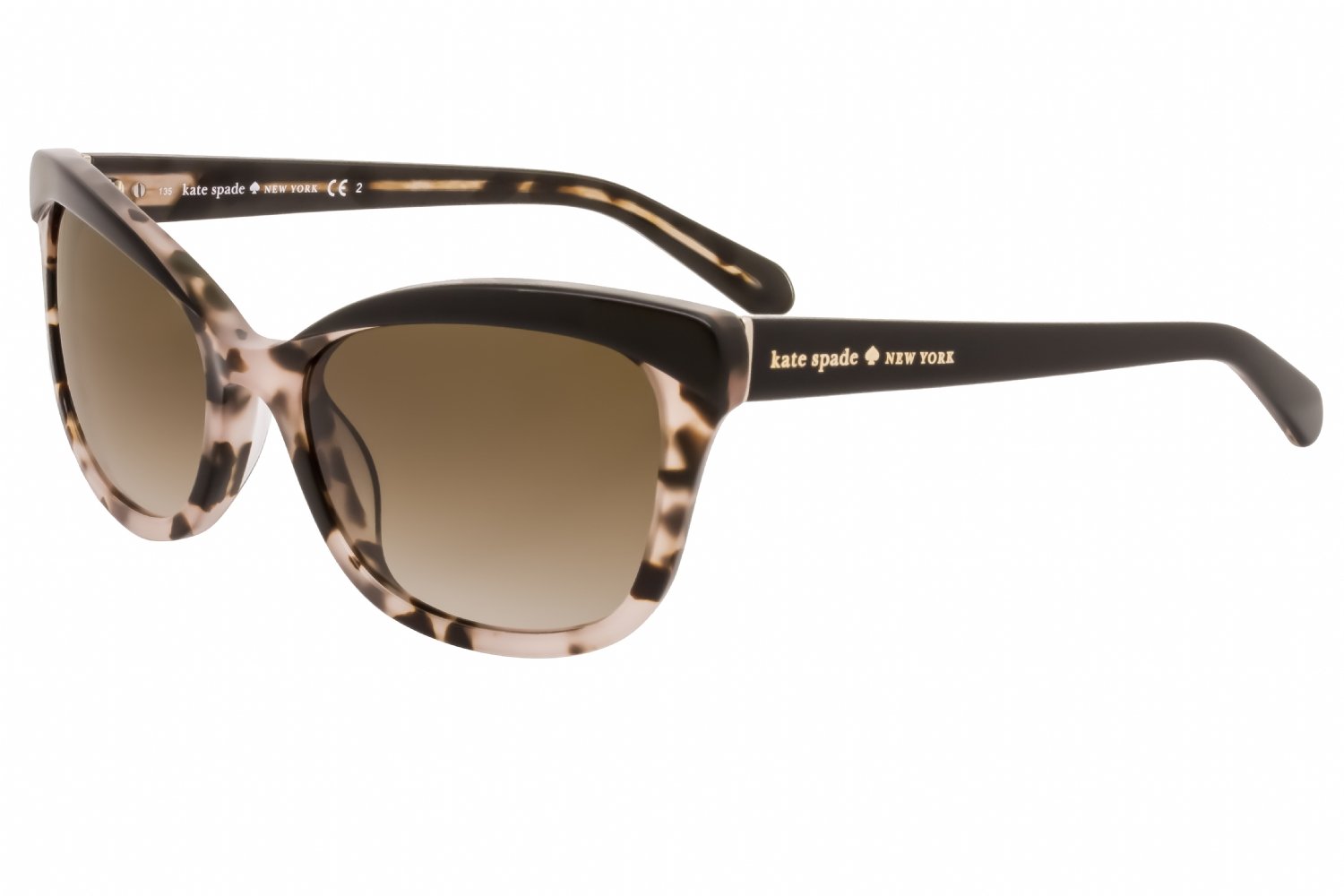 Kate Spade AMARA/S Black Blush Tortoise / brown gradien 0JAZ Y6 55X18X135