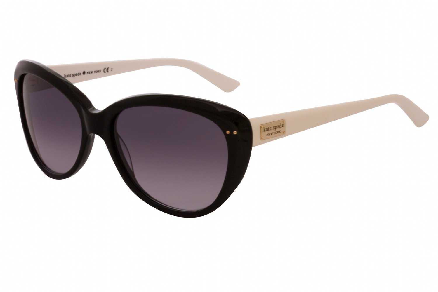 Kate Spade ANGELIQUE/S US Black Cream (Y7 gray gradient lens) 0FU8 00 55-16-135 MM