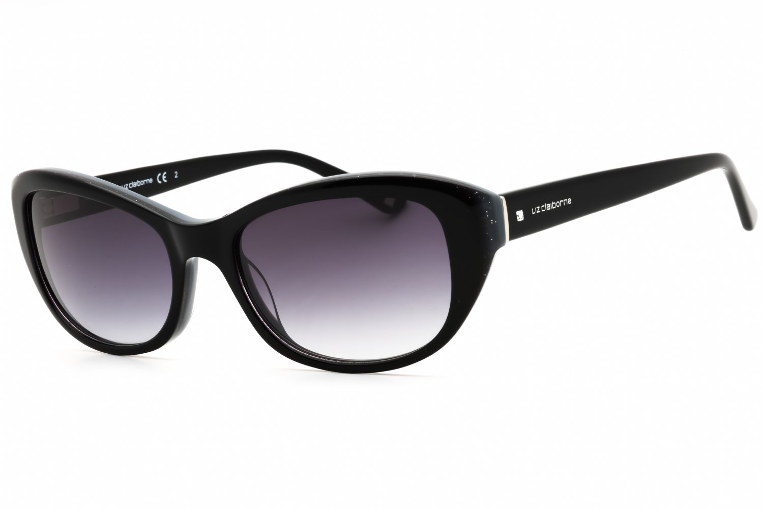 Liz Claiborne L 561S Black Lurex (F8 gray gradient lens) 0DV1 00 51X17X135